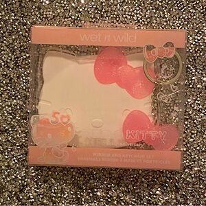 Hello Kitty 50 Anniversary Keychain Mirror Set
